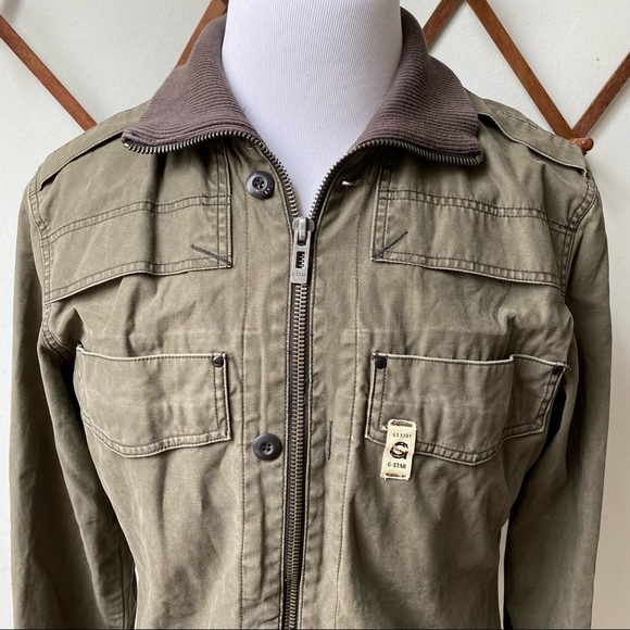 G-Star Raw Denim Military Field Jacket - Picture 6 of 16